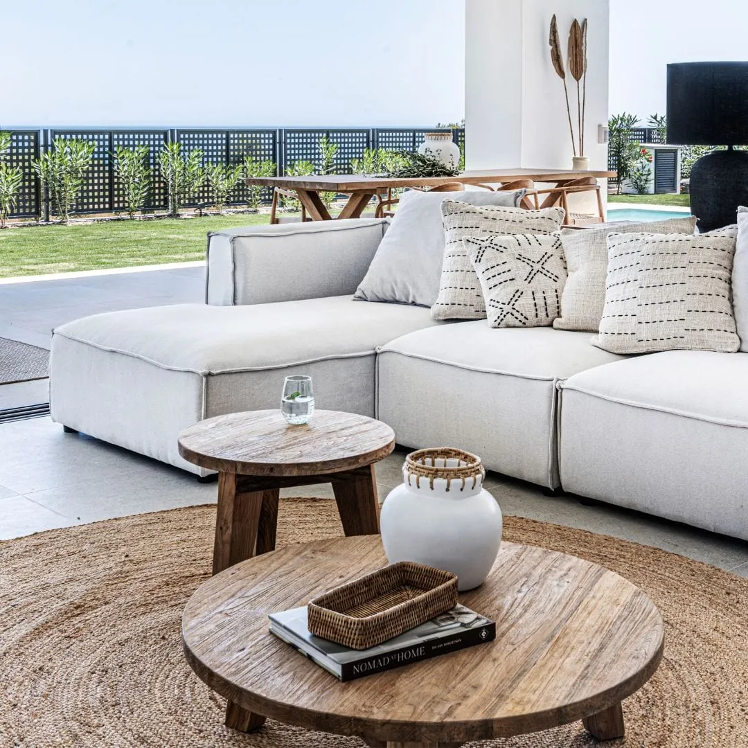 Recycled Teak Coffee Table | 50x41cm Zoco Home