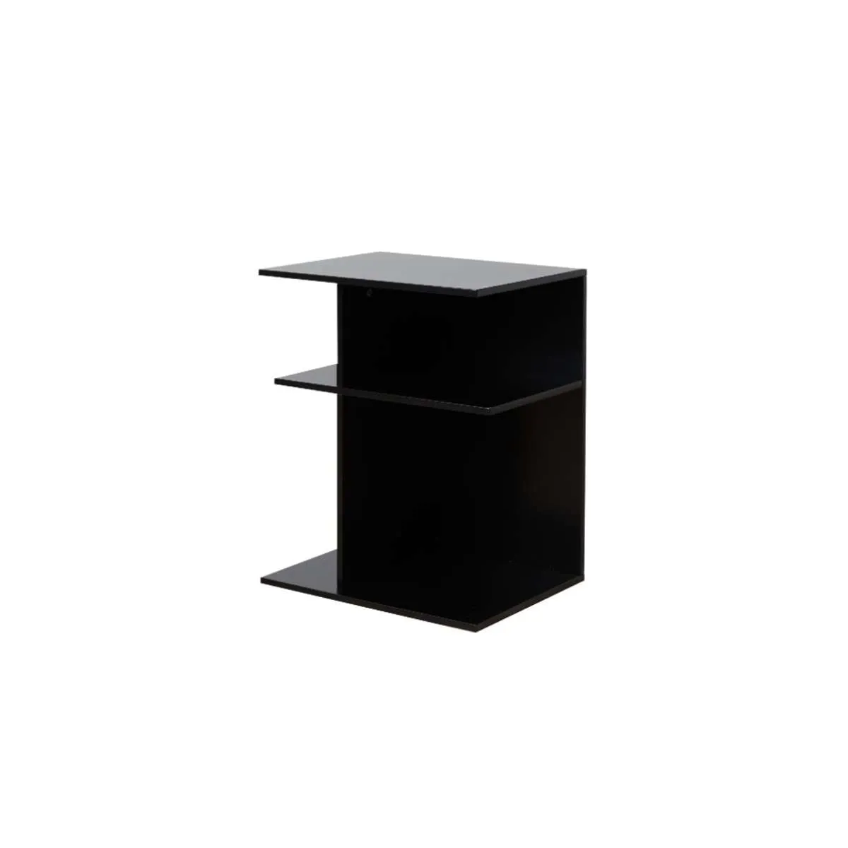 Ren Side Table - Black Mocka
