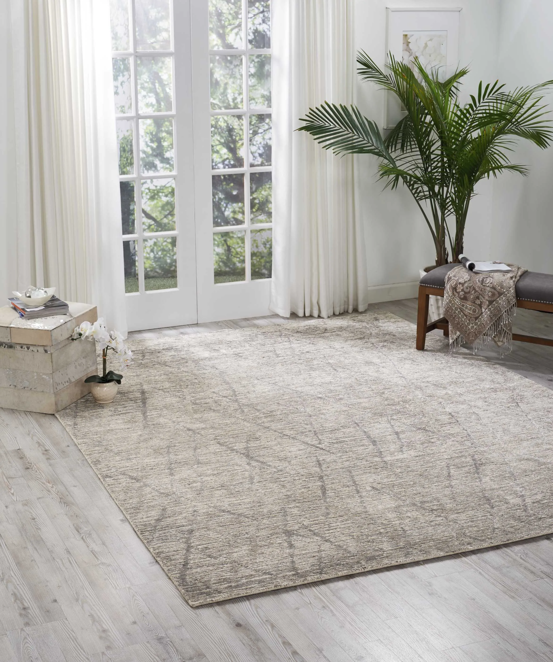 Ribbed Essentials Rug - Ash