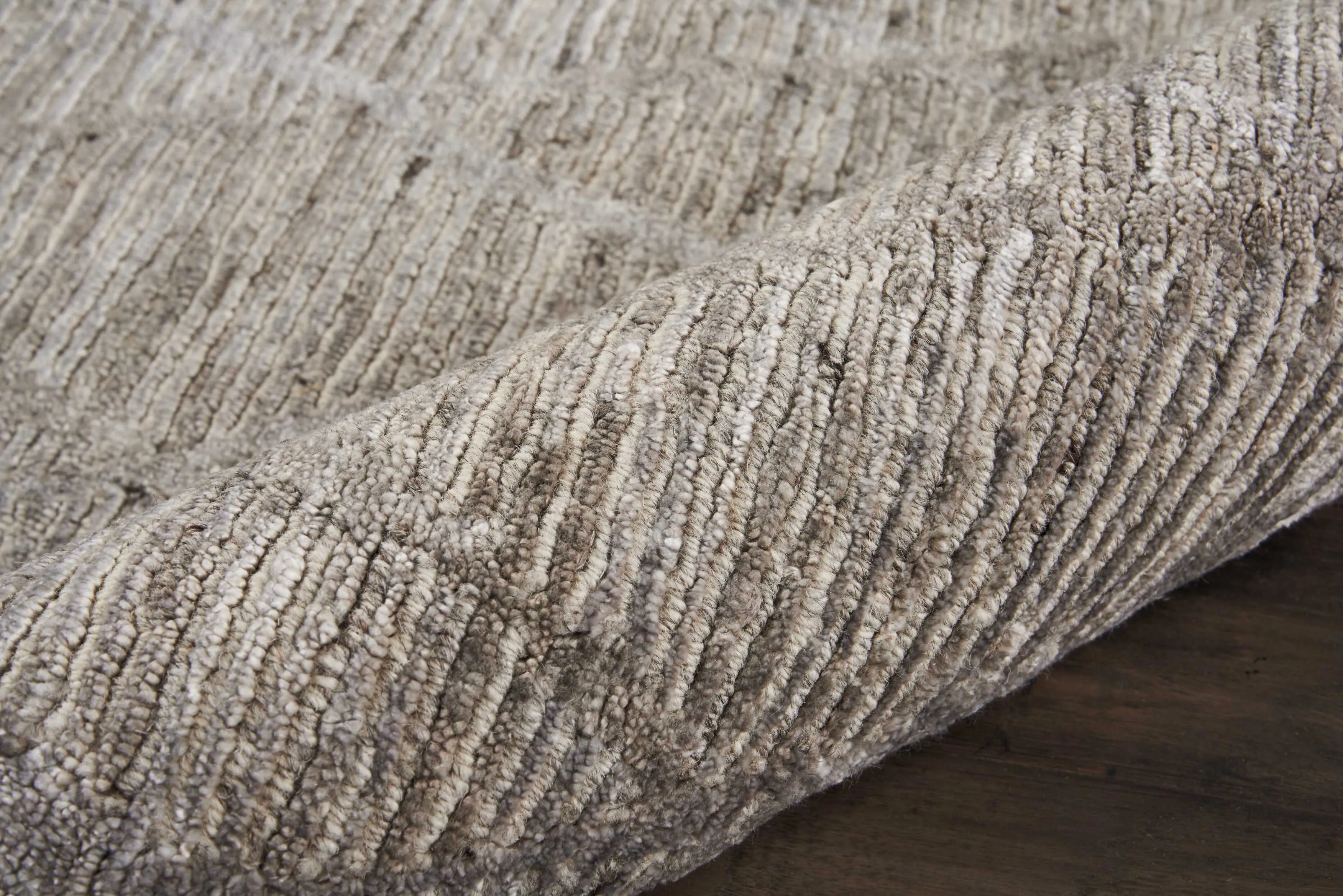 Ribbed Essentials Rug - Ash