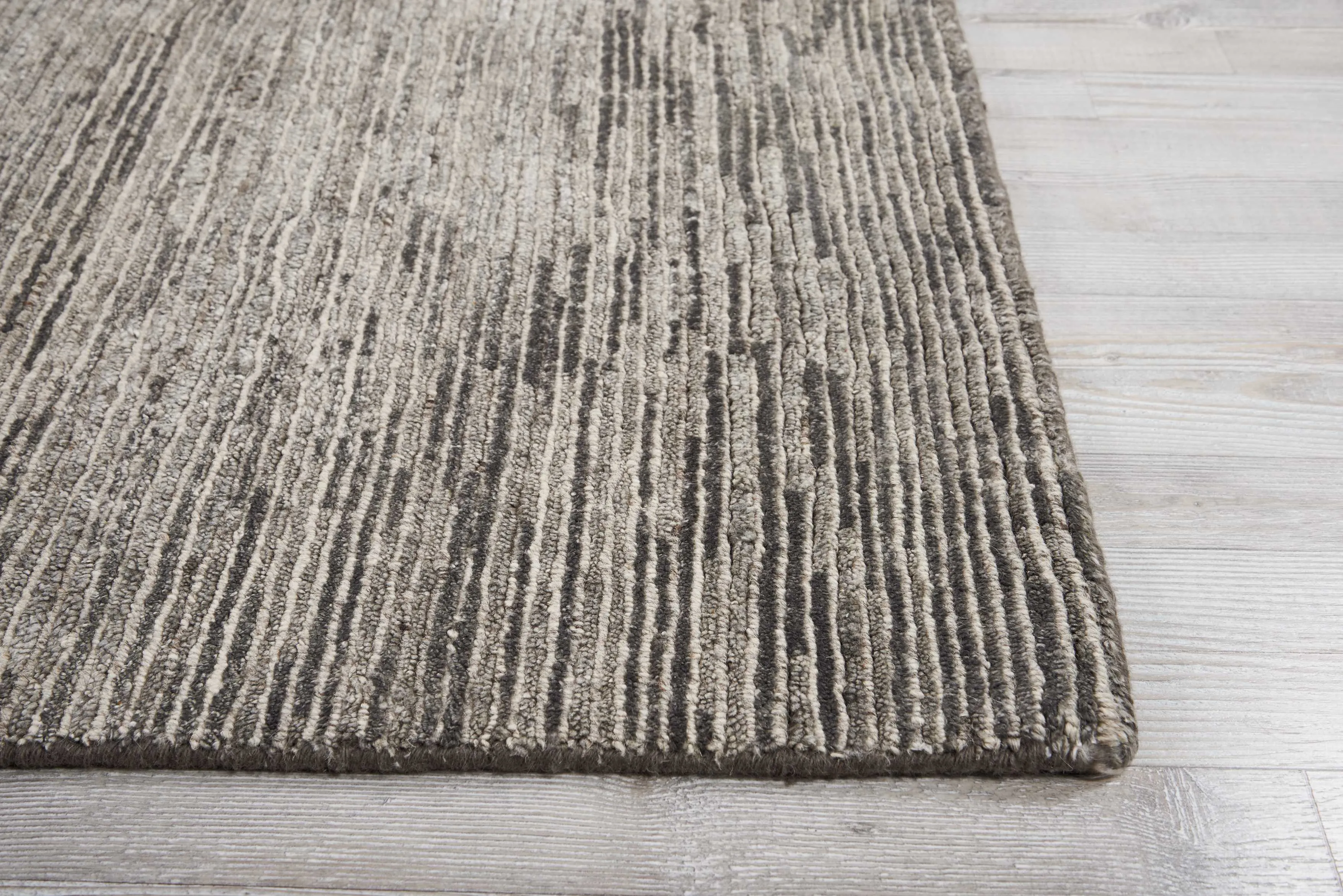 Ribbed Essentials Rug - Grey