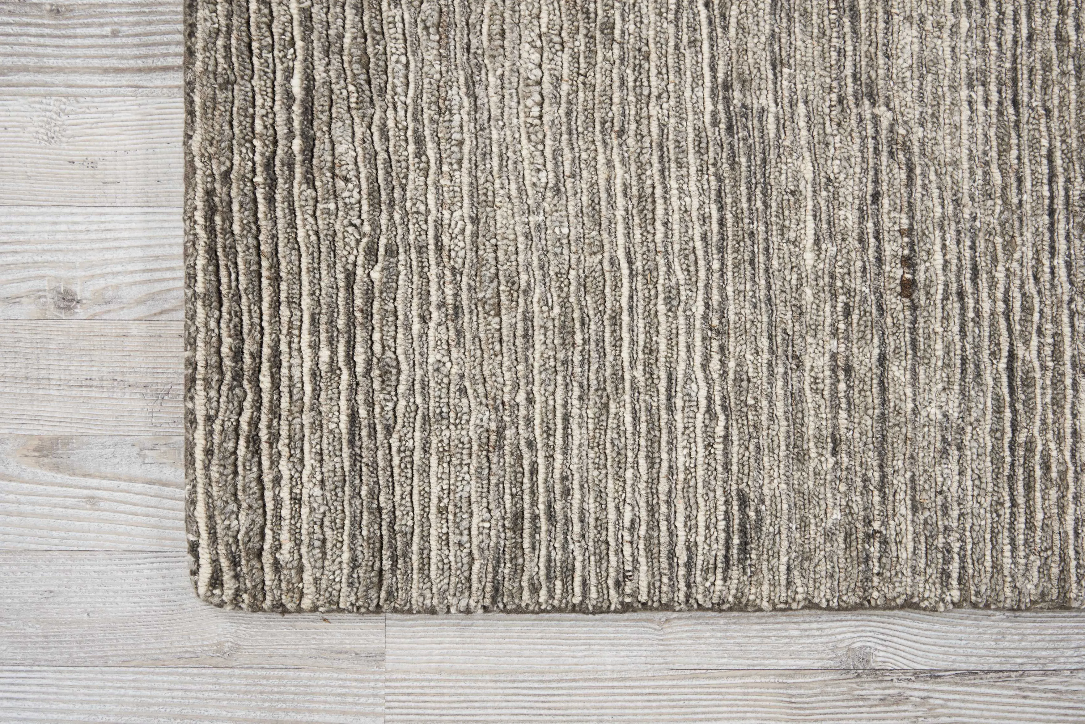 Ribbed Essentials Rug - Grey