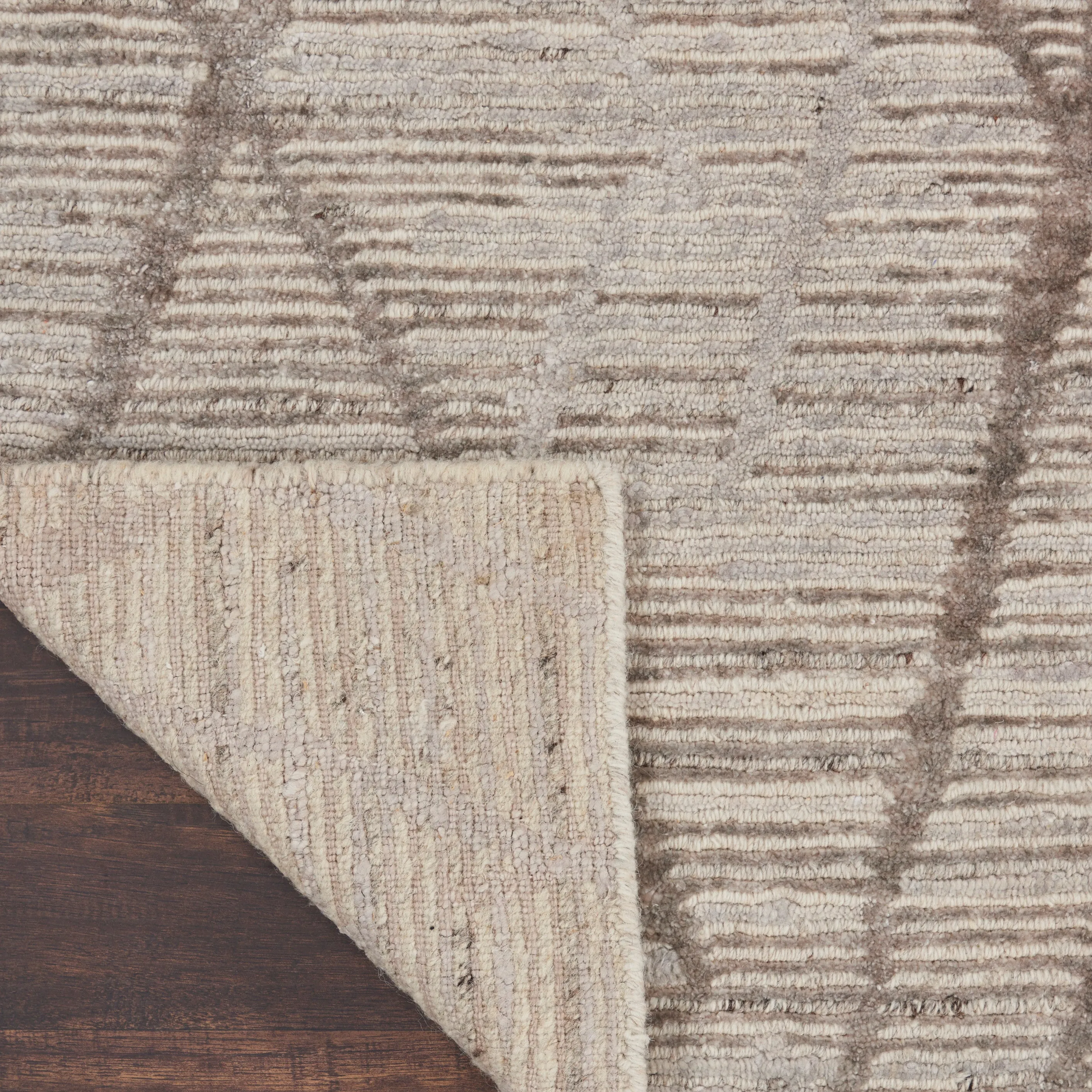 Ribbed Essentials Rug - Stone Grey
