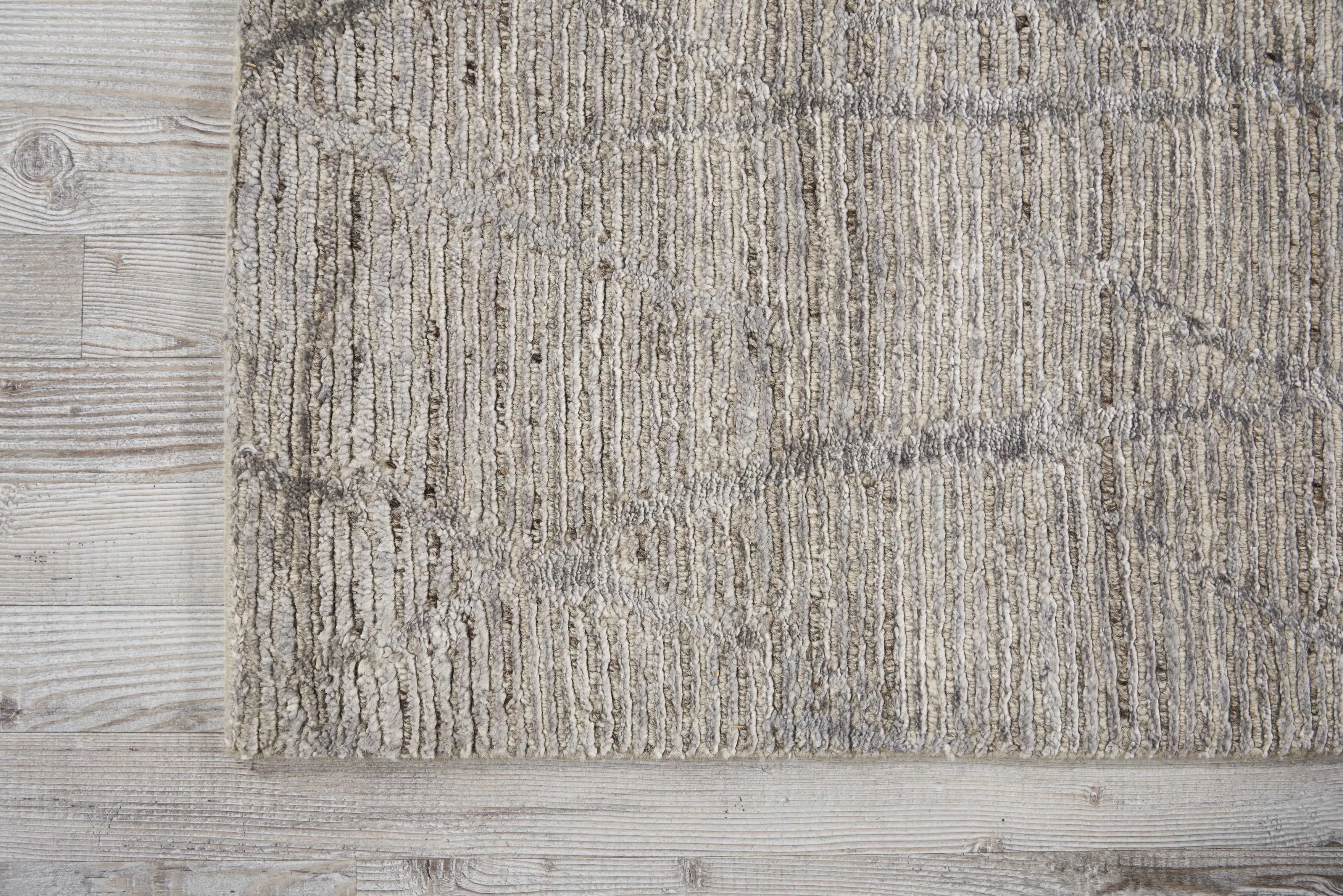 Ribbed Essentials Rug - Stone Grey