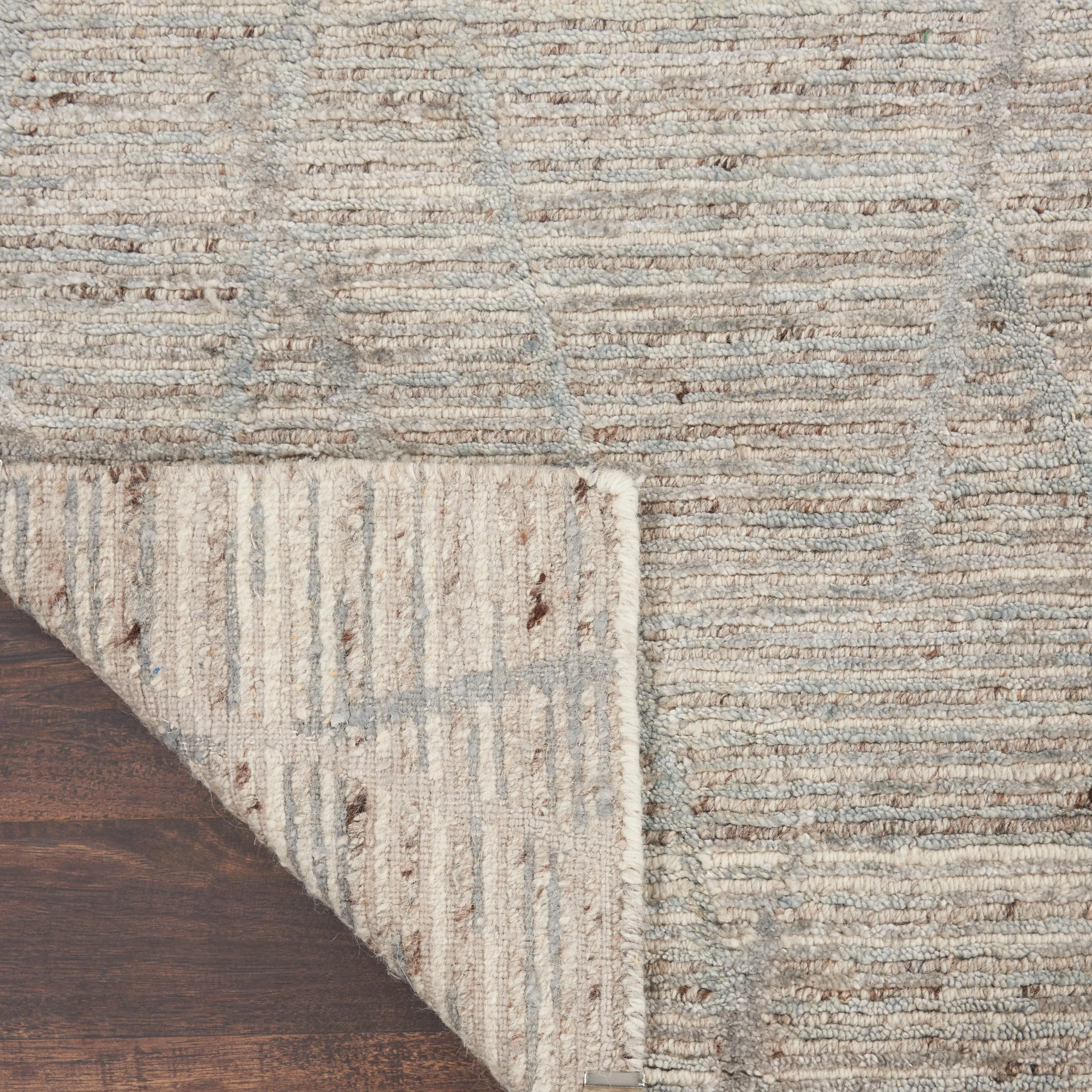 Ribbed Essentials Rug - Stone Grey