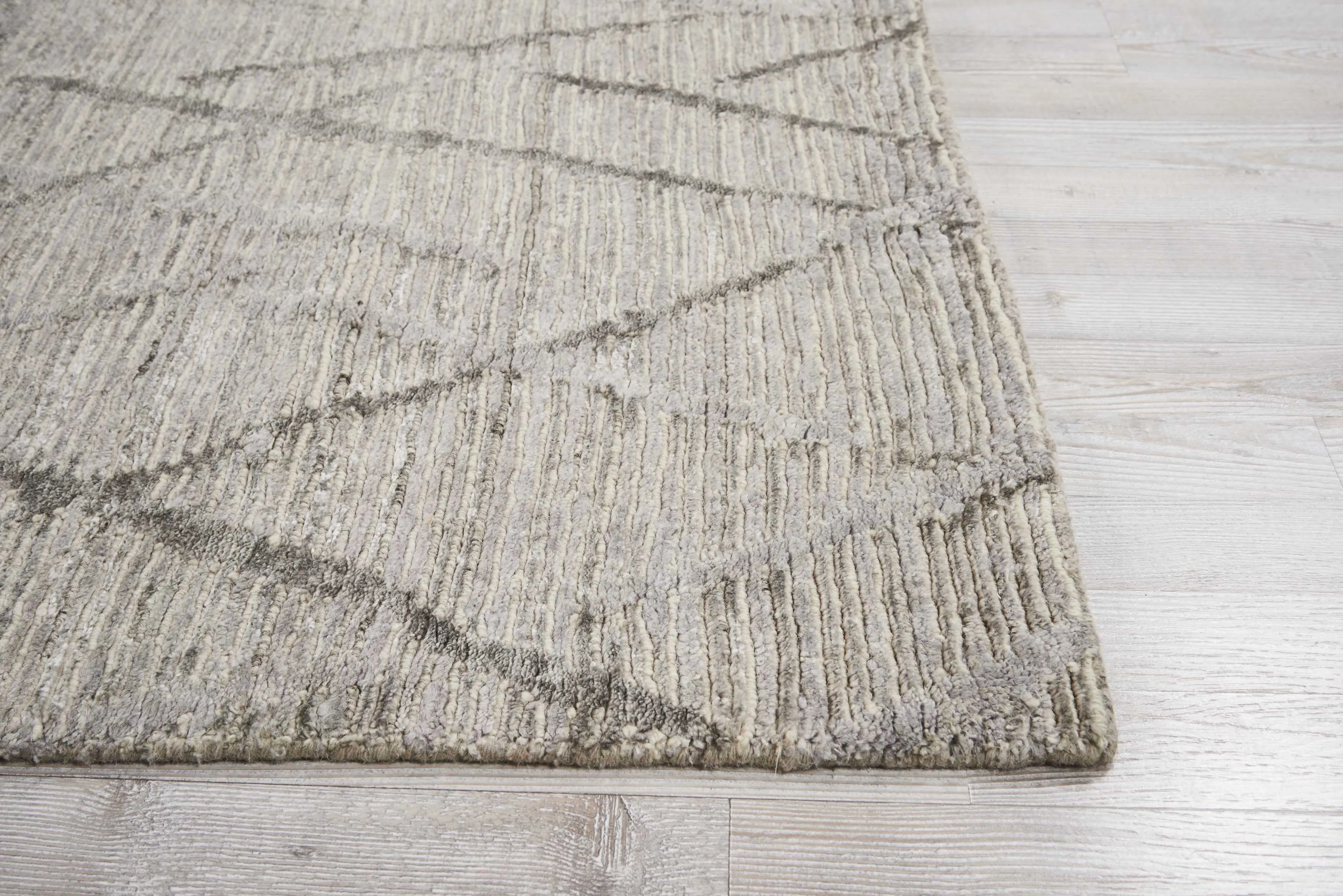 Ribbed Essentials Rug - Stone Grey