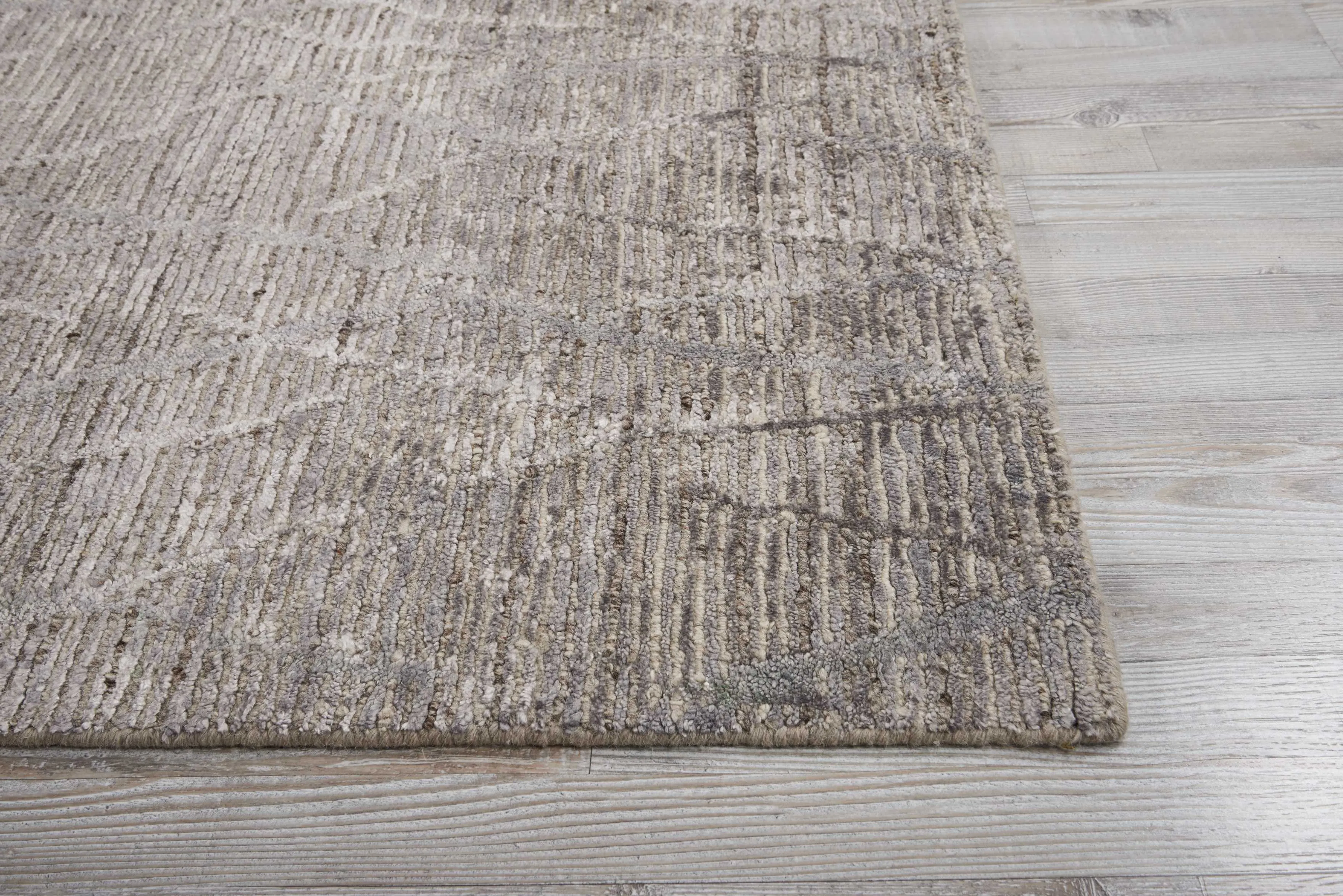 Ribbed Essentials Rug - Stone Grey