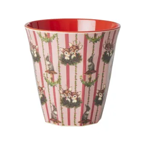 Rice DK Melamine Cup with Sweet Forest Print - Medium - 250 ml