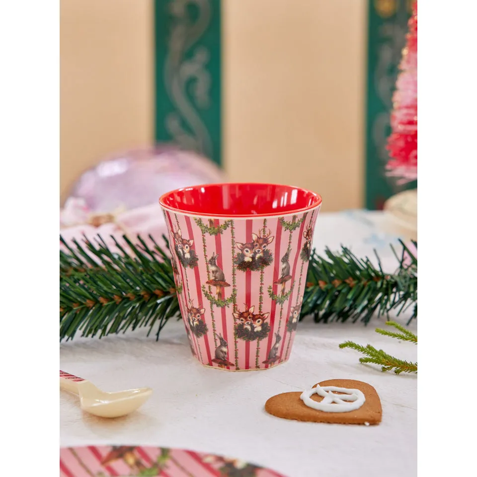 Rice DK Melamine Cup with Sweet Forest Print - Medium - 250 ml