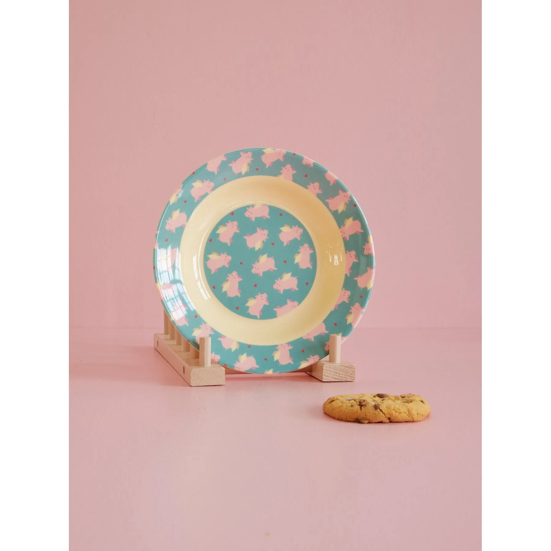 Rice DK Melamine Kids Bowl with Flying Pig Print - 250 ml