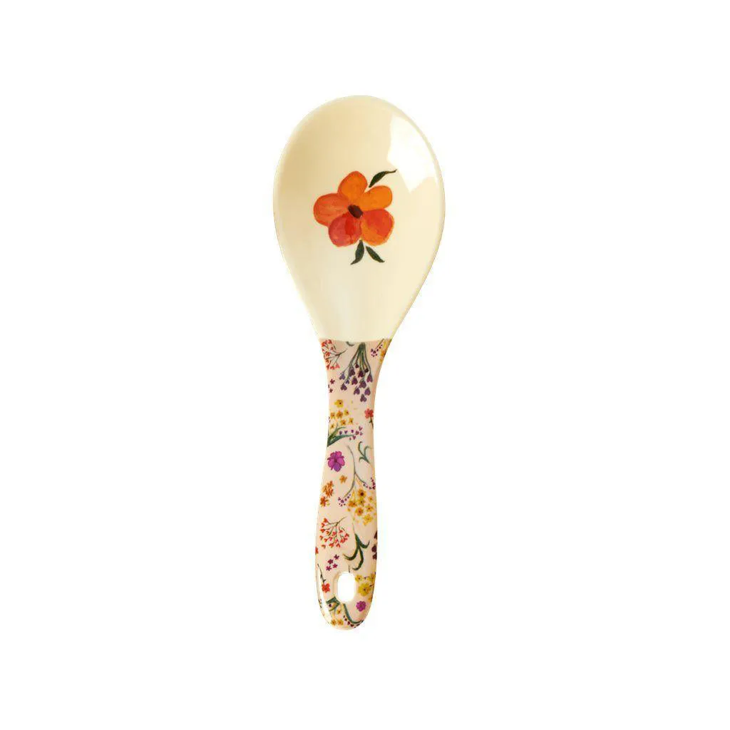 Rice DK Melamine Salad Spoon 'Yippie Yippie Yeah' Prints (1pc)