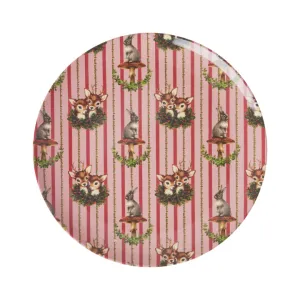 Rice DK Melamine Side Plate with Sweet Forest Print