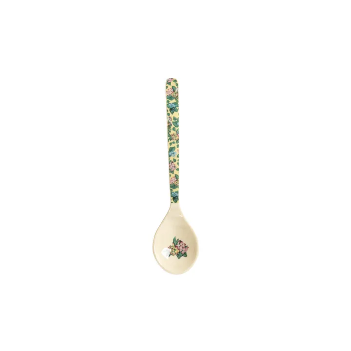 Rice DK Teaspoon with Emma's Print - Soft Yellow