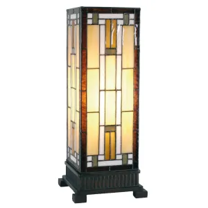 Richmond Tiffany Medium Square Table Lamp