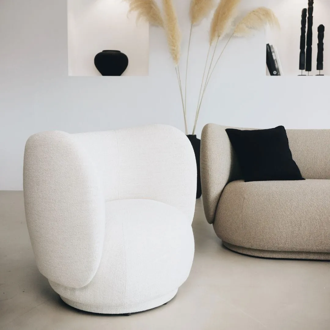 Rico Lounge Chair | Boucle Zoco Home