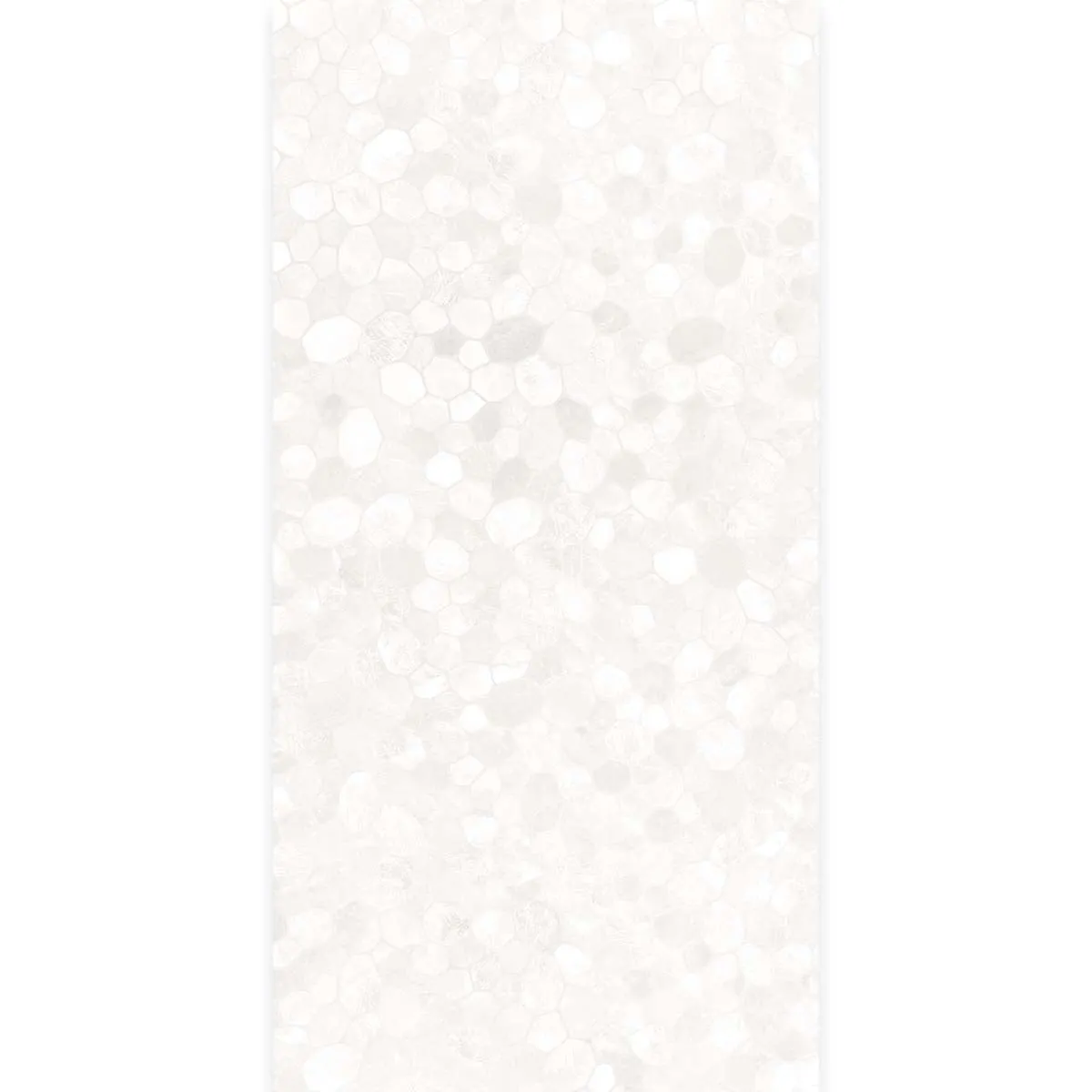 Riviera Onyx Decor Blanco Rock Salt Effect Wall Tile 59x119cm Matt