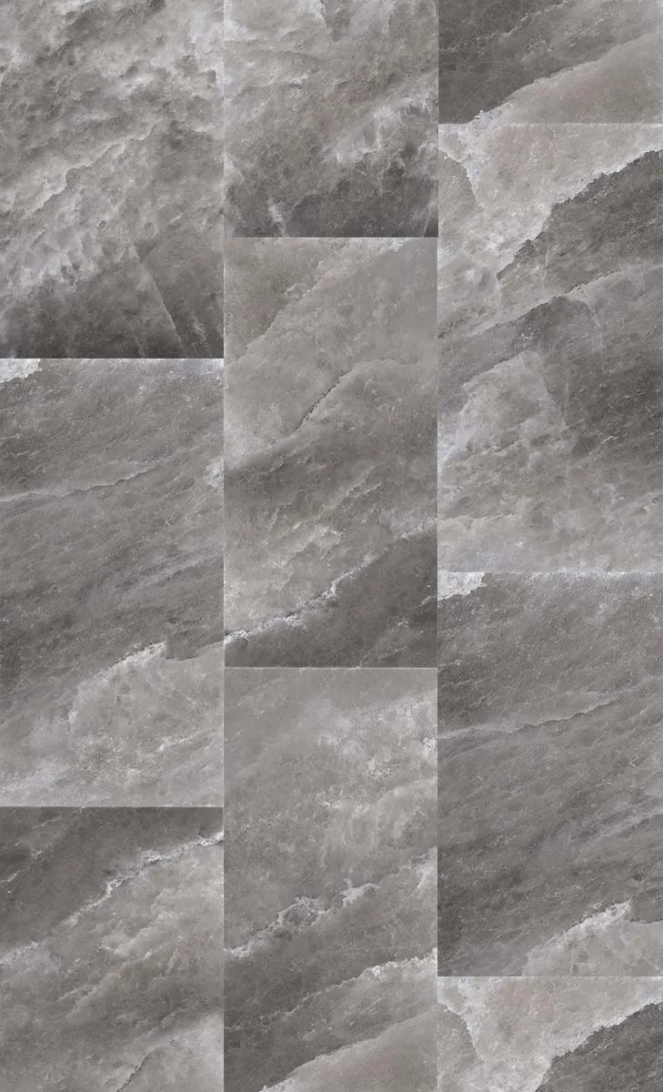 Riviera Onyx Lava Rock Salt Effect Porcelain Tile 59x119cm Polished
