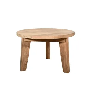 Round Teak Coffee Table | 50cm Zoco Home
