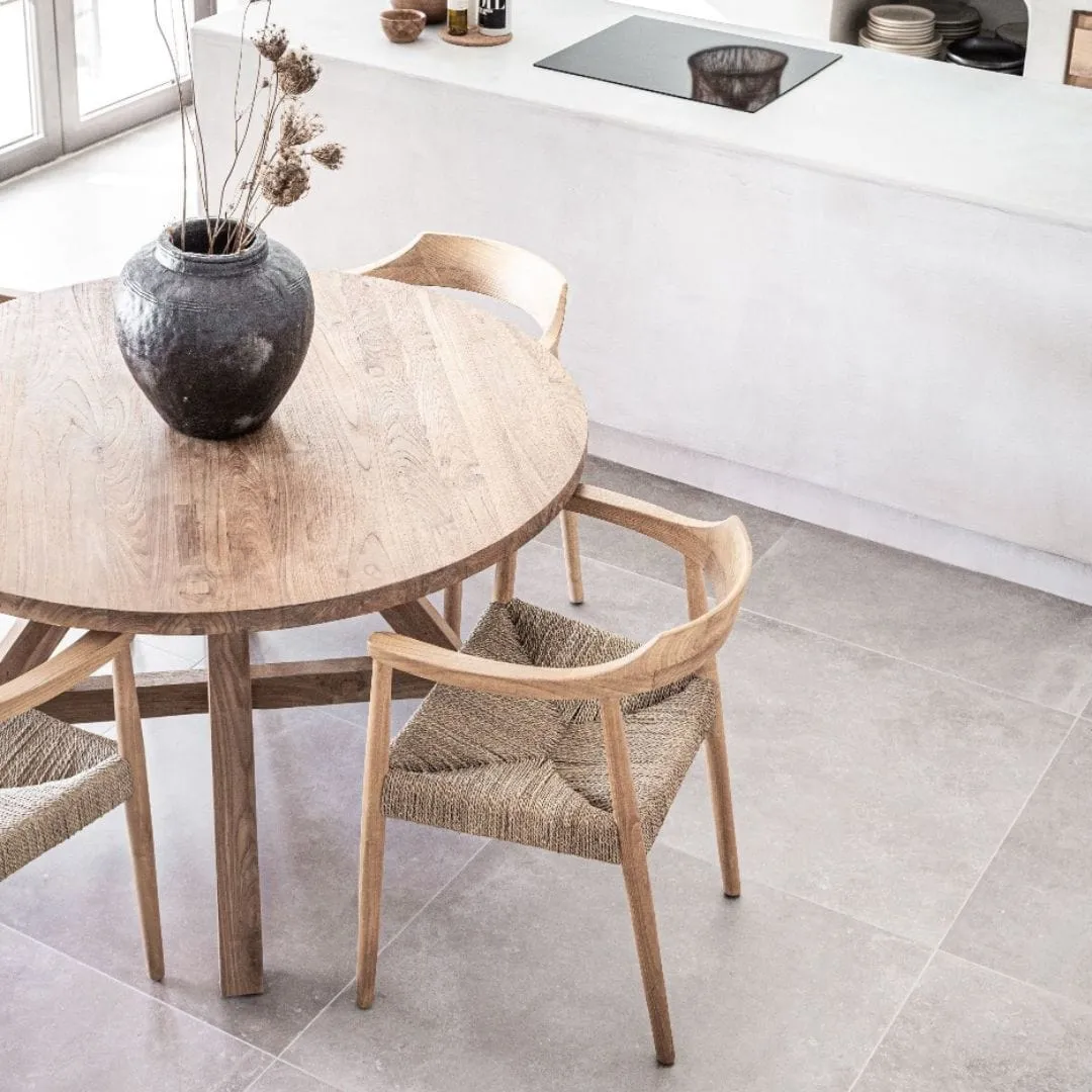 Sama Round Dining Table | 140cm Zoco Home