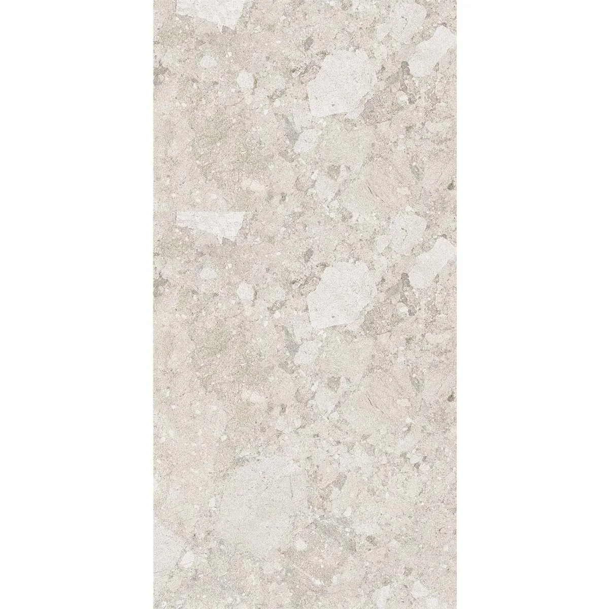 Sassari Bianco Stone Effect Porcelain Tile 60x120cm Matt