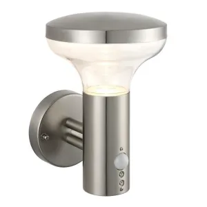 Saxby Roko Marine Grade Stainless Steel Outdoor PIR Wall Light