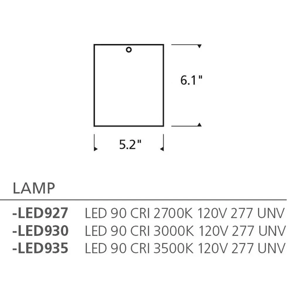 Sean Lavin Exo 6 Flush Mount
