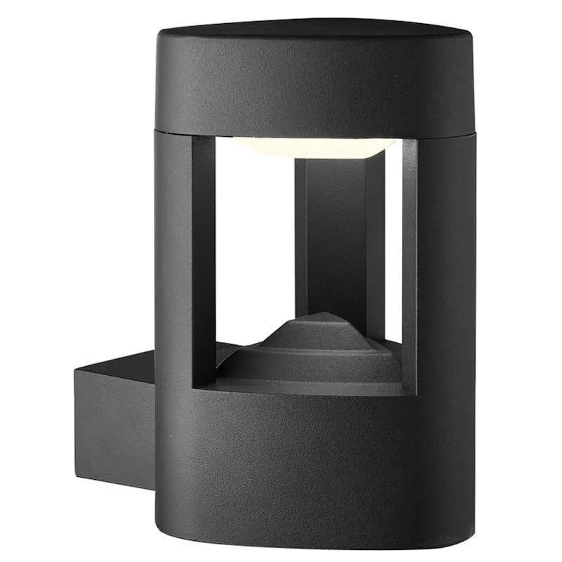 Searchlight Michigan LED Black Outdoor Wall Light