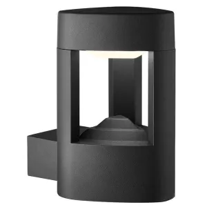 Searchlight Michigan LED Black Outdoor Wall Light