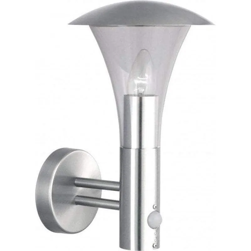Searchlight Strand Stainless Steel Outdoor PIR Wall Light