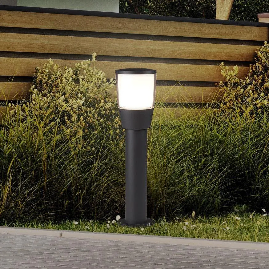 Searchlight Tucson Small Black Outdoor Bollard Light