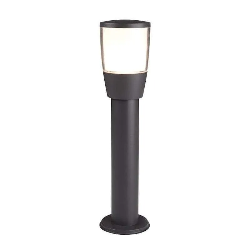 Searchlight Tucson Small Black Outdoor Bollard Light