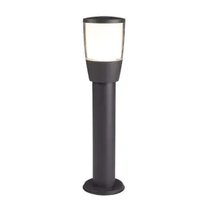 Searchlight Tucson Small Black Outdoor Bollard Light