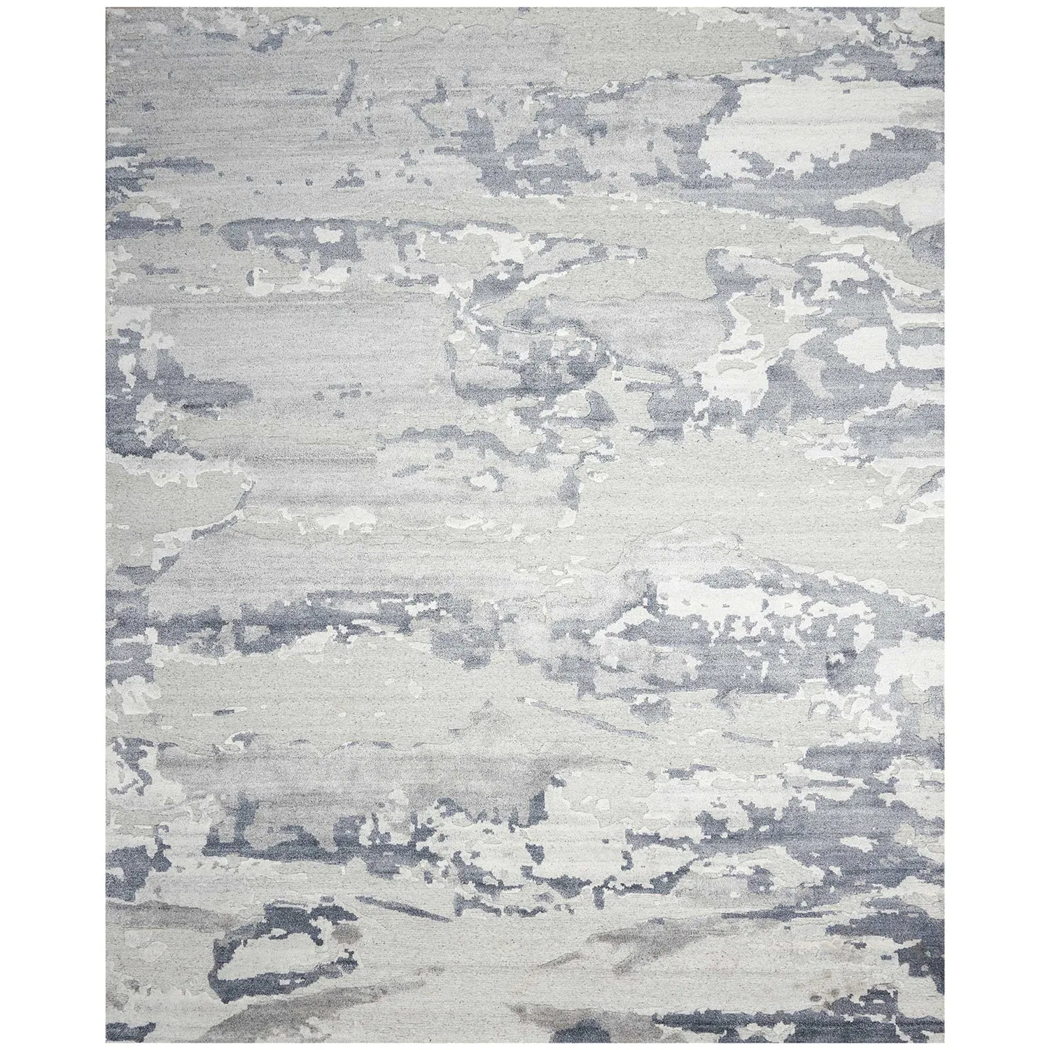 Slate Essentials Modern Wool Luxcelle Blend Rug