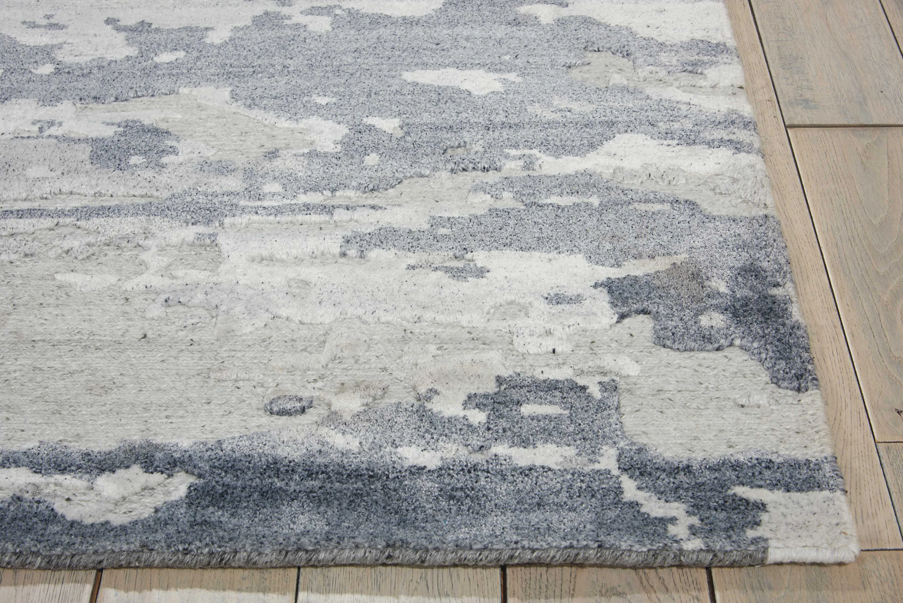Slate Essentials Modern Wool Luxcelle Blend Rug