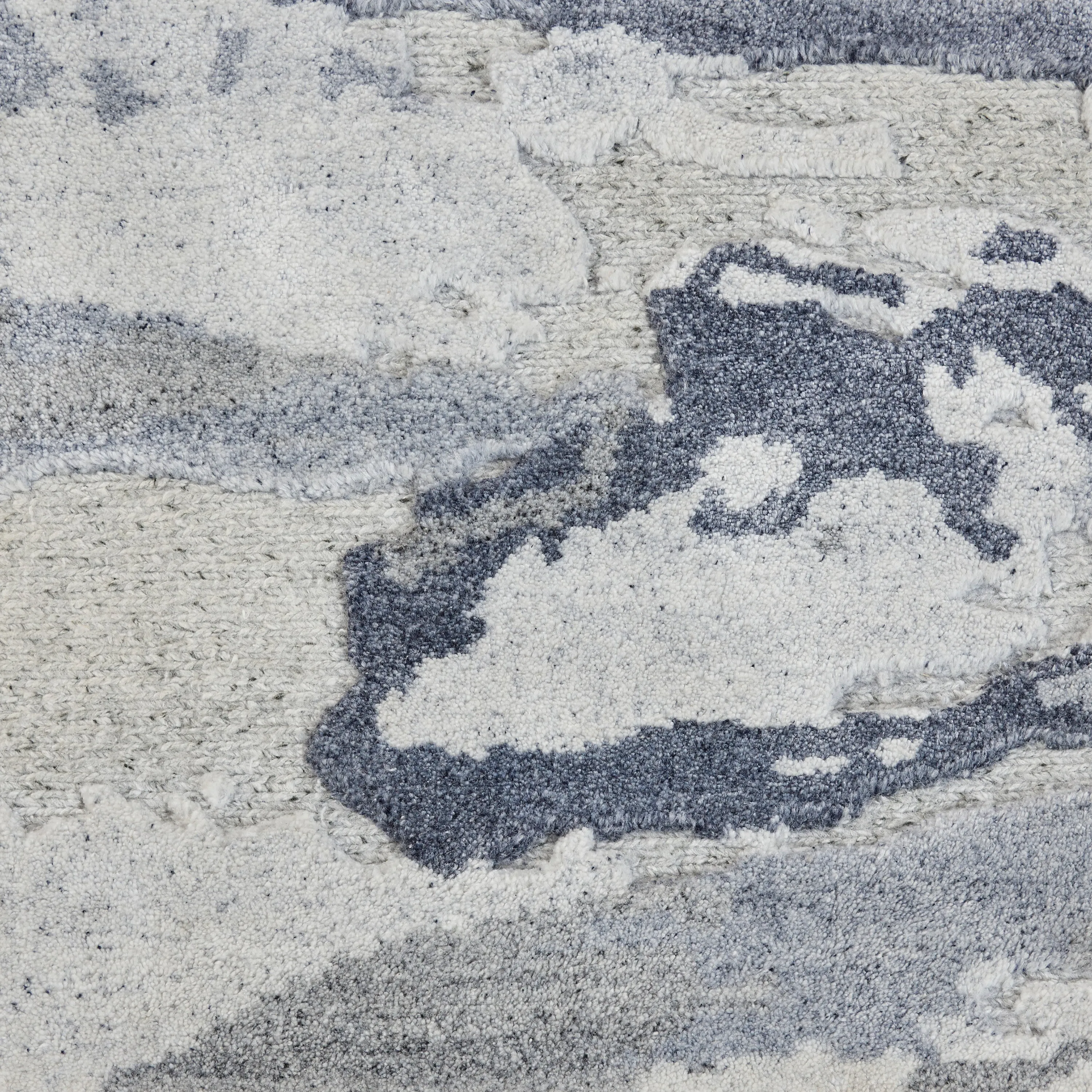 Slate Essentials Modern Wool Luxcelle Blend Rug