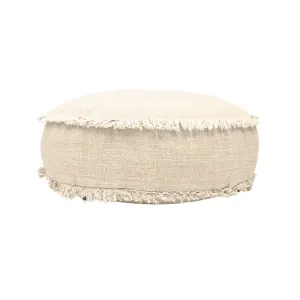 Soraya Pouf | Off-White | 70cm Zoco Home