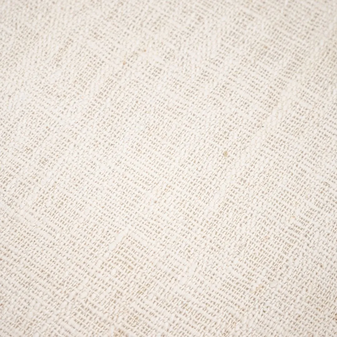 Soraya Pouf | Off-White | 70cm Zoco Home
