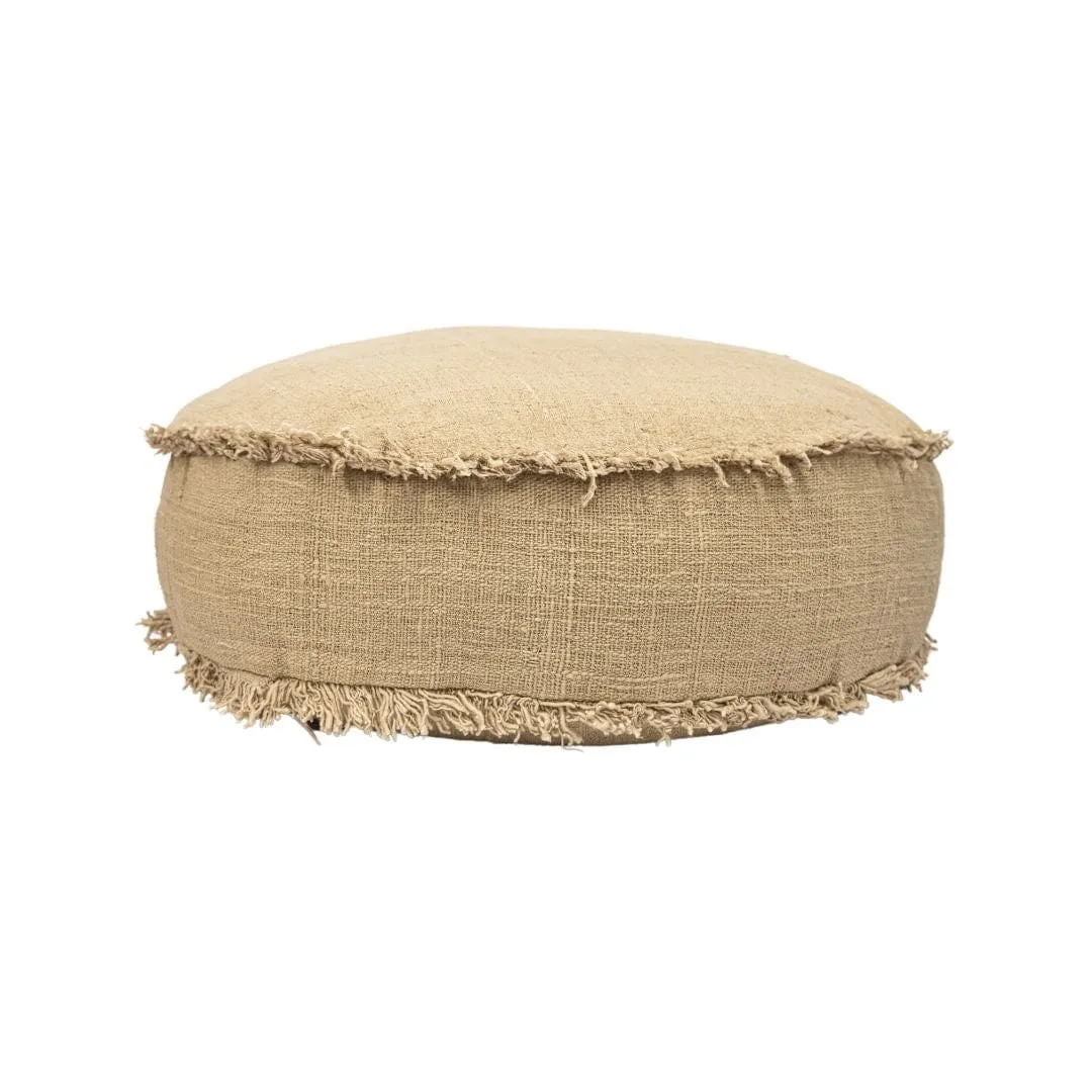Soraya Pouf | Sand | 70cm Zoco Home