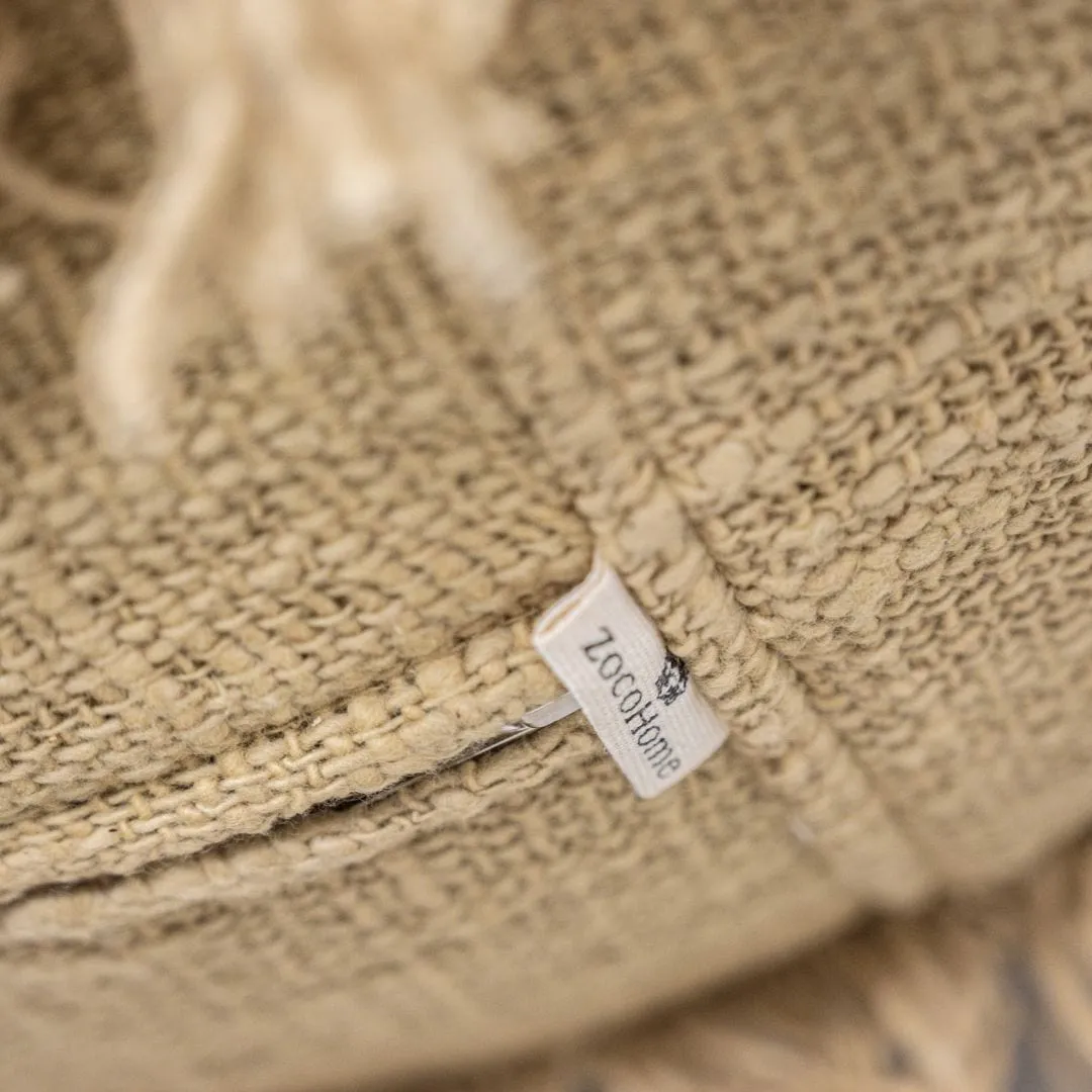 Soraya Pouf | Sand | 70cm Zoco Home