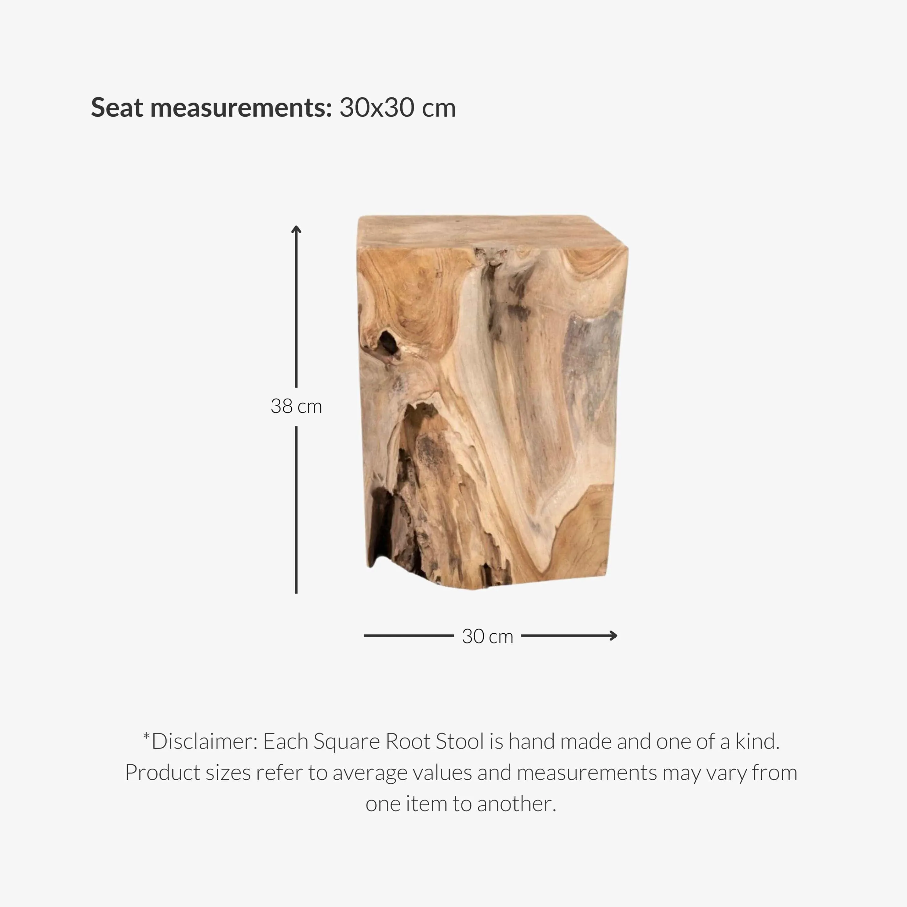 Square Root Stool Zoco Home