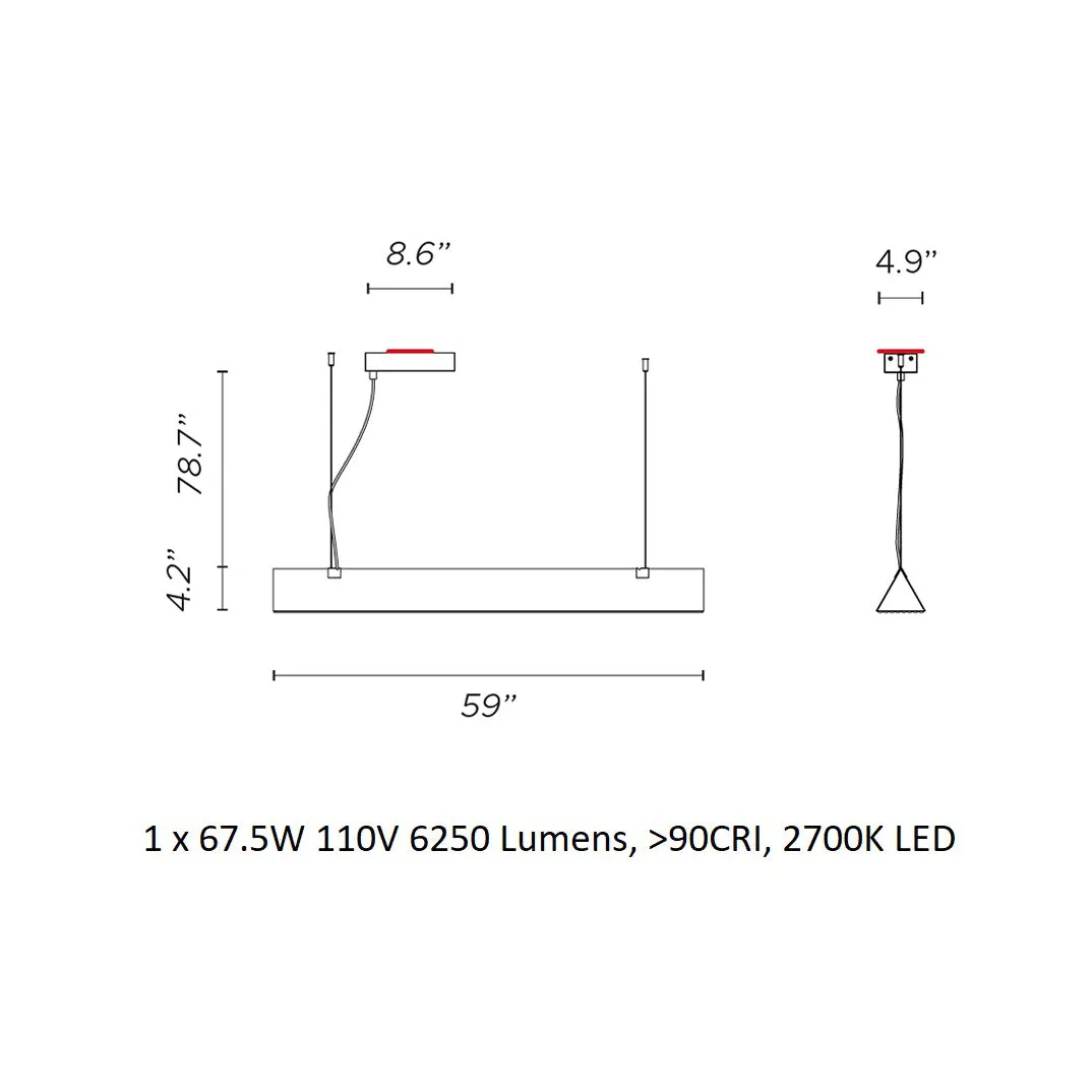 Stick Pendant Light