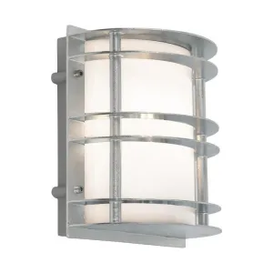 Stockholm Galvanised Steel Outdoor Wall Light