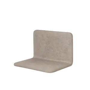 Stone Resin Side Shelf | Natural 33x21x21cm Zoco Home