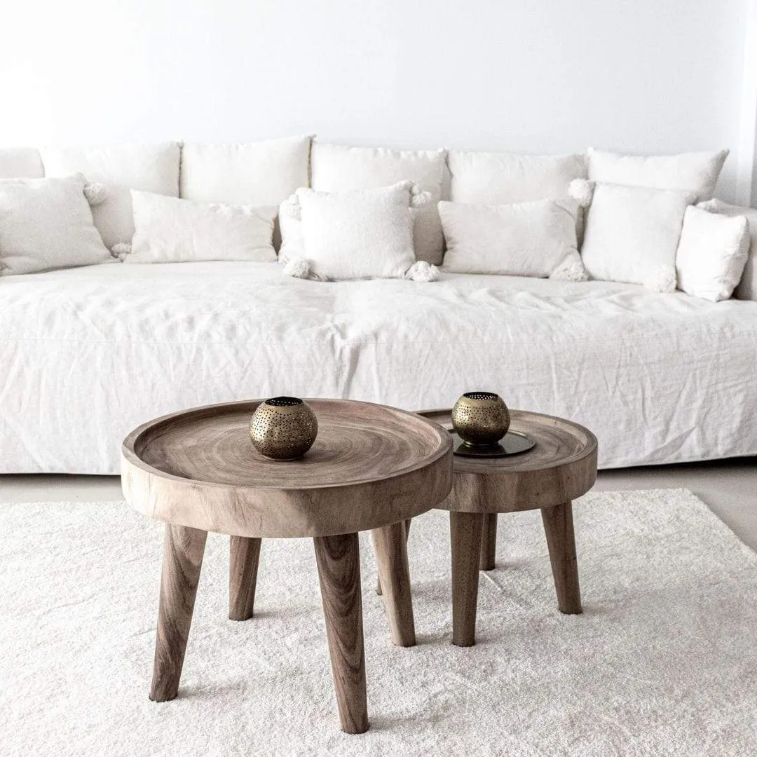Suar wood coffee table | 50x35cm Zoco Home
