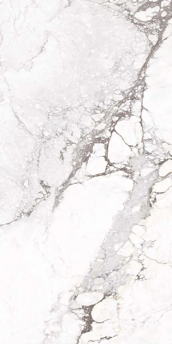 Sublime Iceberg Marble Effect Porcelain Tile 60x120cm Polished