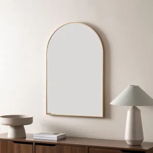 Tait Metal Arch Mirror - Gold Mocka