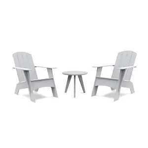 Tall Curved Adirondack Chair and Satellite Bundle