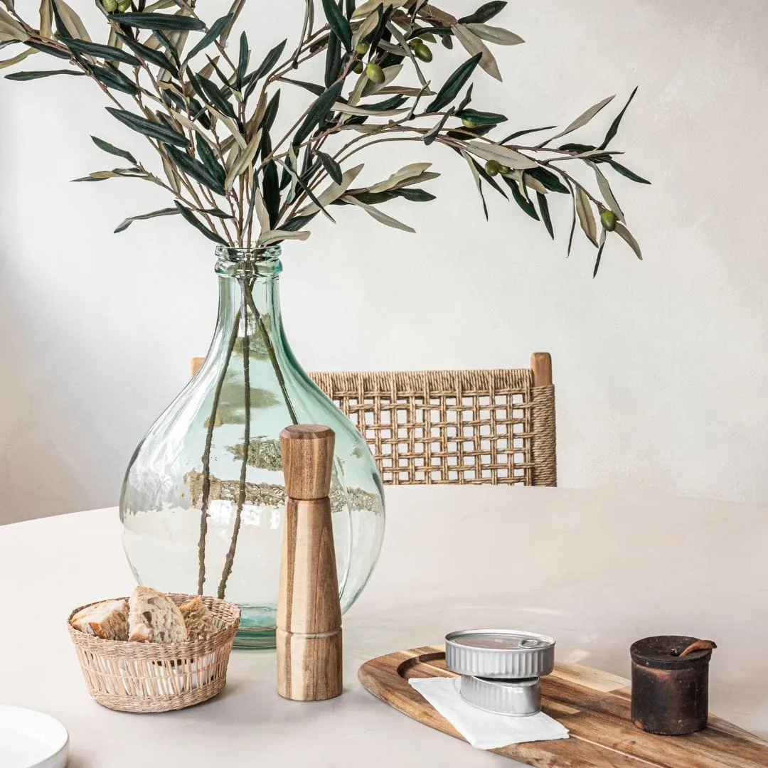 Terracotta Salt Pot | Brown 7.5x7cm Zoco Home
