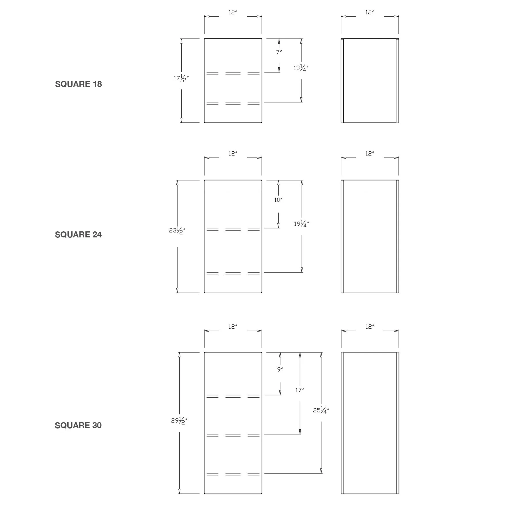 Tessellate Square Planter
