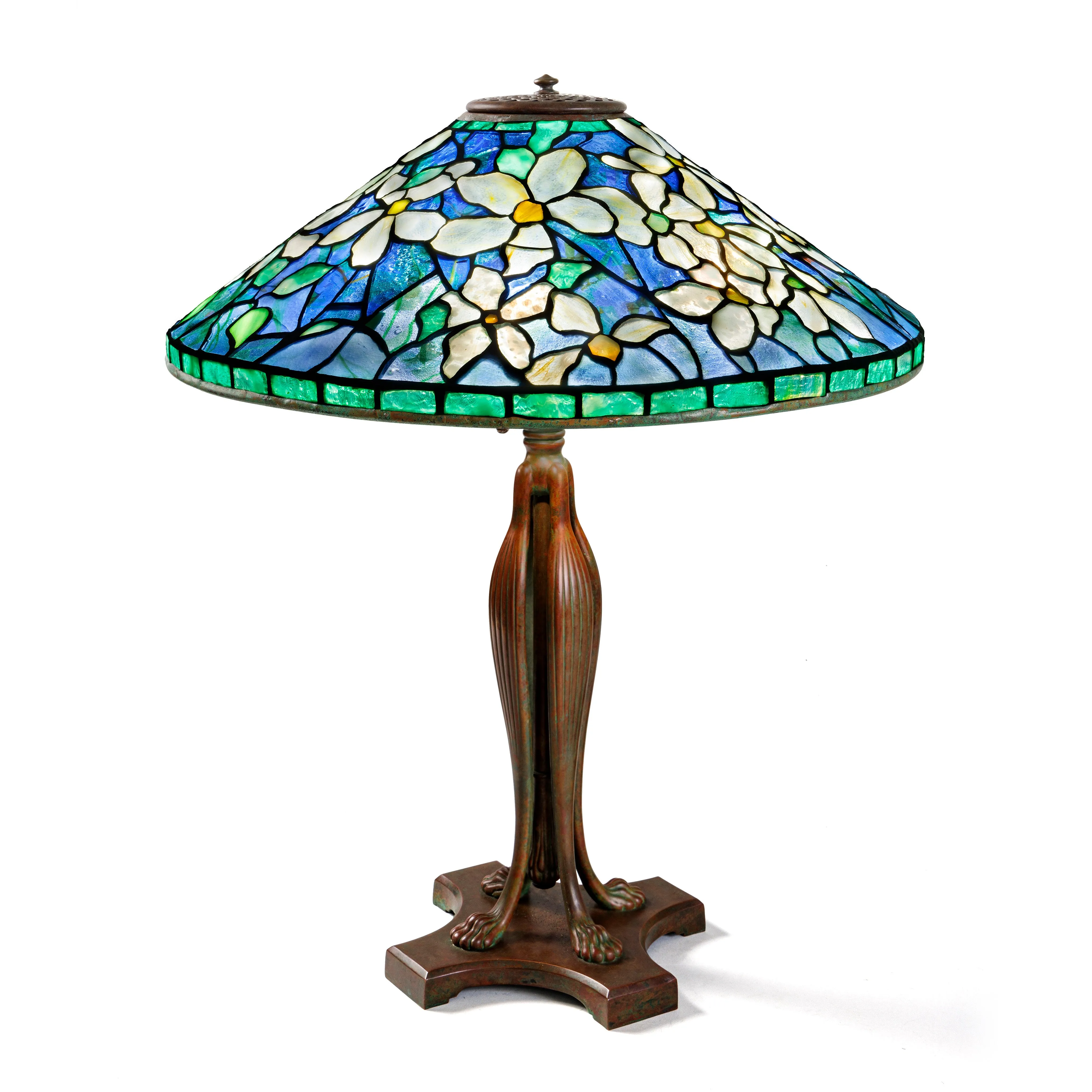 Tiffany Studios New York "Clematis" Table Lamp